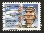 Stamps United States -  Jacqueline Cochra, piloto de aviación