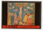 Stamps United Arab Emirates -  Crucificción