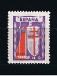 Stamps Spain -  Edifil  970  Pro Tuberculosos. Cruz de Lorena en rojo  