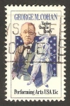 Stamps United States -  george m. cohan, actor y autor del espectáculo