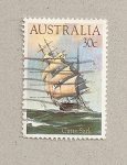Stamps Australia -  Clipper Cutty Sark