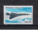 Sellos de Europa - Francia -  Concorde premier vol 1969