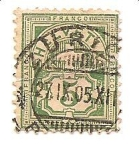 Stamps Switzerland -  correo terrestre