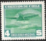 Stamps Chile -  LINEA AEREA NACIONAL - ARCO IRIS