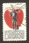 Stamps United States -  Johnny Appleseed
