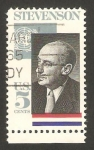 Stamps United States -  hombre de estado adlai stevenson
