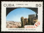 Sellos de America - Cuba -  ESPAÑA - Alhambra, Generalife y Albaicín, Granada