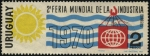 Stamps Uruguay -  2da. feria mundial de la Industria en Montevideo.