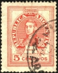 Stamps Argentina -  Libertador General San Martín. 