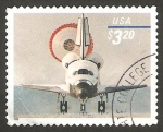 Stamps United States -  aterrizaje de una nave espacial
