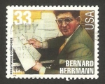 Sellos de America - Estados Unidos -  bernard herrmann, compositor musical