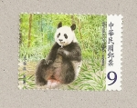 Stamps : Asia : Taiwan :  Oso Panda