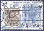 Stamps Spain -  Edifil 2743 Ciudad de Burgos 16
