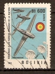 Stamps Bolivia -  PARACAIDISMO