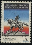 Stamps Uruguay -  200 años de la fundación de la Villa de la Concepción de la Minas, hoy ciudad de Minas en el Dpto. d