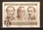 Stamps America - Paraguay -  LÍDERES    REVOLUCIONARIOS