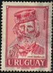 Stamps Uruguay -  Giuseppe Garibaldi en su participación de la guerra civil uruguaya a partir de 1848.