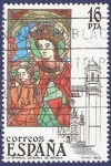 Stamps Spain -  Edifil 2722 Vidrieras catedral de Gerona 16