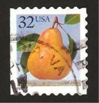 Stamps United States -  fruta, una pera