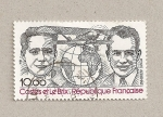 Stamps France -  Aviadores