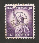 Stamps United States -  581 - Estatua de La Libertad