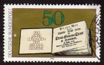 Stamps Germany -  250 años Losungen der brudergemeine