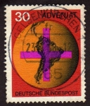 Stamps Germany -  Ayuda de Alemania a  America