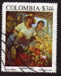 Stamps : America : Colombia :  Mercado ( Thomas de la Rue)