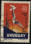 Stamps Uruguay -  Homenaje a Dionisio Díaz el héroe del arroyo de oro.