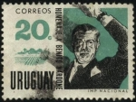 Sellos de America - Uruguay -  Homenaje a Benito Nardone.