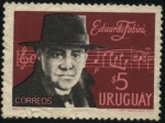 Sellos de America - Uruguay -  Músico uruguayo Eduardo Fabini.