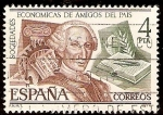 Stamps Spain -  Sociedades Económicas Amigos del País - Carlos III