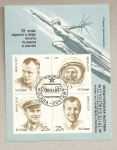 Stamps Russia -  Astronautas y Pilotos