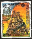 Stamps Paraguay -  TELESCOPIO DE W. HERSCHEL- OBSERVATORIO CERRO TOLOLO EN CHILE