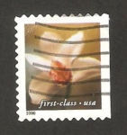 Stamps United States -  flor orquídea