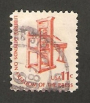Stamps United States -  1072 - Primera imprenta americana