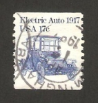 Sellos de America - Estados Unidos -  automóvil eléctrico 1917