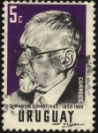 Sellos de America - Uruguay -  Dr. Martín C. Martínez  1889-1959.