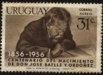 Sellos del Mundo : America : Uruguay : 100 años del nacimiento de Don José Batlle y Ordoñez.