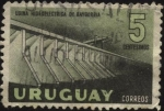Stamps Uruguay -  Usina hidroeléctrica de Baygorria en el Río Negro.