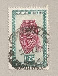 Stamps : Africa : Democratic_Republic_of_the_Congo :  Mascara indigena