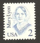 Stamps United States -  mary lyon