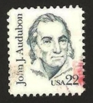 Stamps United States -  john j. audubon, ornitologo