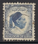 Stamps : Africa : Libya :  Rey Idris de Libia (1889-1983)