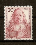 Stamps Germany -  DBP / 350 aniversario de Paul Gerhardt