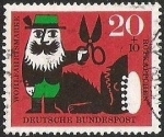 Stamps Germany -  DEUTSCHES BUNDESPOST - ROTKAPPCHEN