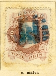 Stamps Brazil -  Emperador Pedro II 1866