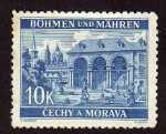 Sellos de Europa - Alemania -  Cechy a Morava