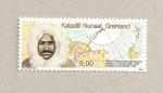 Stamps Greenland -  Matthew  Henson, explorador afroamericano