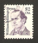 Stamps United States -  william jennings bryan, hombre de estado